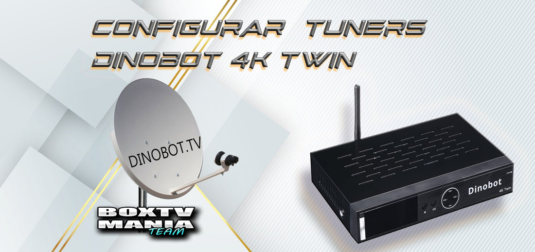 Dinobot 4k twin setup tuner record / view