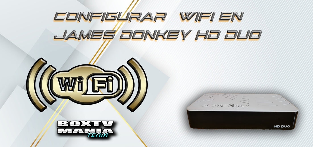 James donkey 2k HD setup Wi-Fi connection