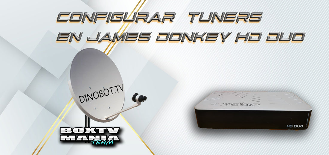 James donkey 2k HD setup tuner record / view